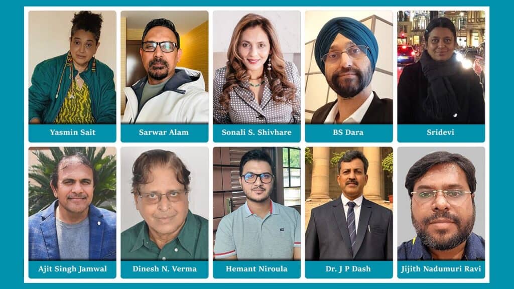 An image from Deccan Herald who Recognized Sarwar Alam Among India’s Literary Voices.