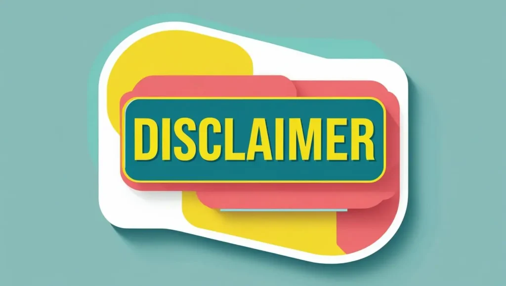 An image of Disclaimer page for Sarwar Alam, writer, leader, & speaker.