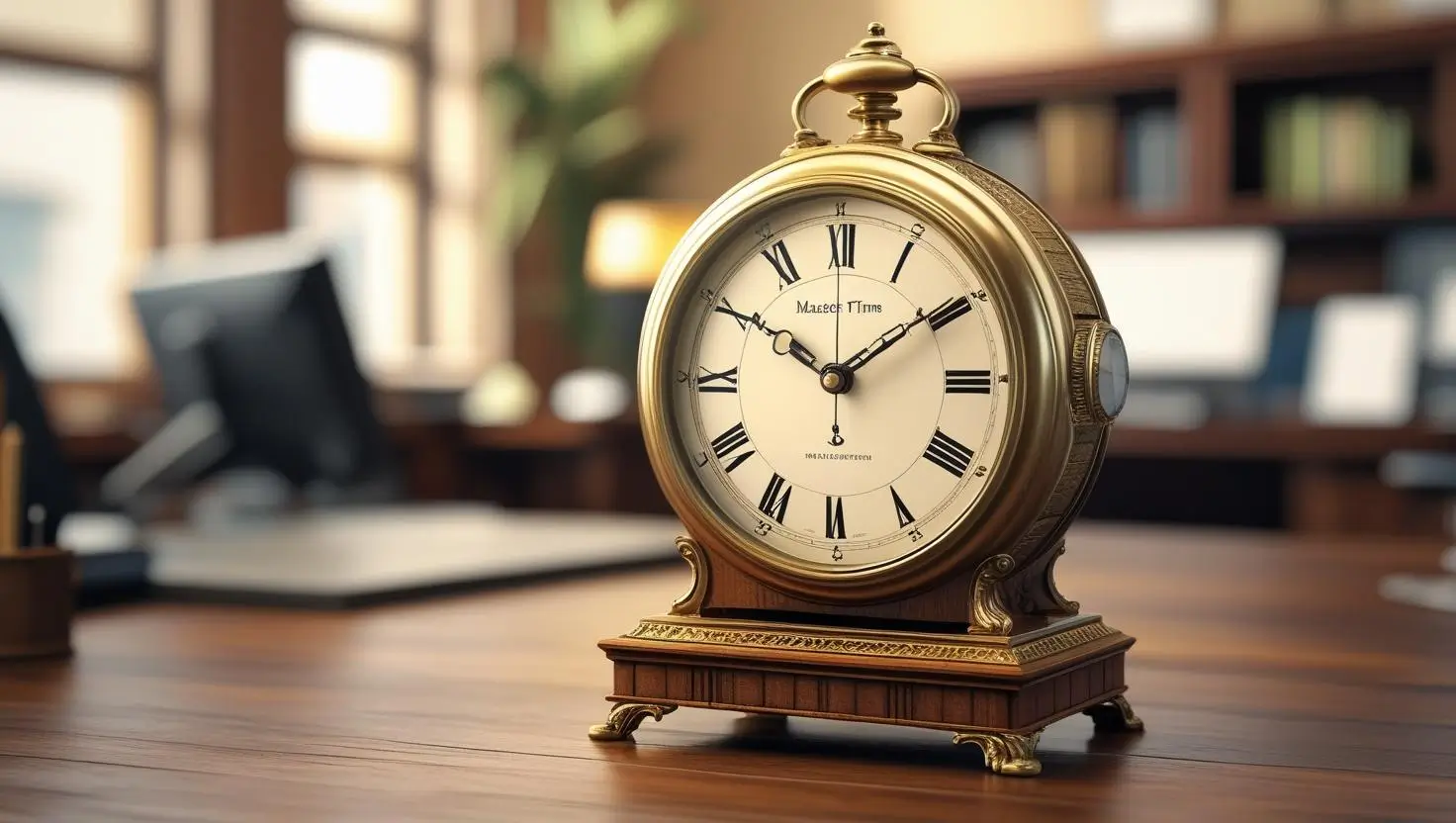 A picture of clock showing the importance of time and Mastering Time Management.