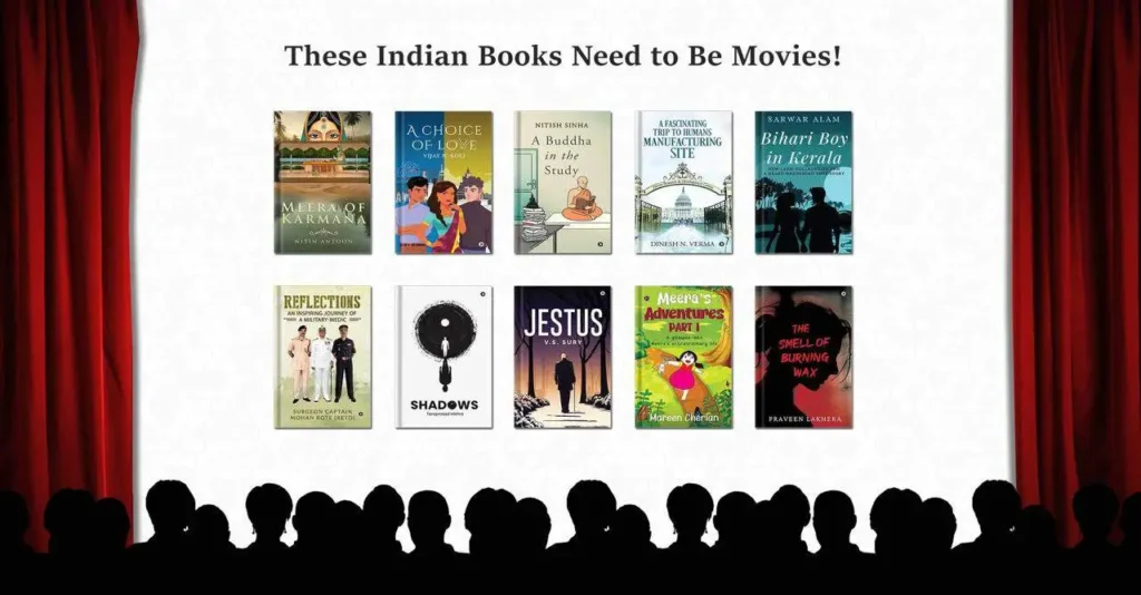 Filmy Charcha feature image showcasing Indian books that deserve movie adaptations, including Bihari Boy in Kerala by Sarwar Alam.